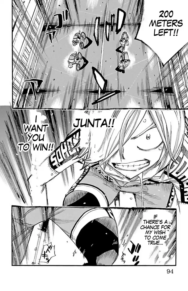 Yowamushi Pedal Vol.52 Chapter 446: Aoyagi's Last Wish