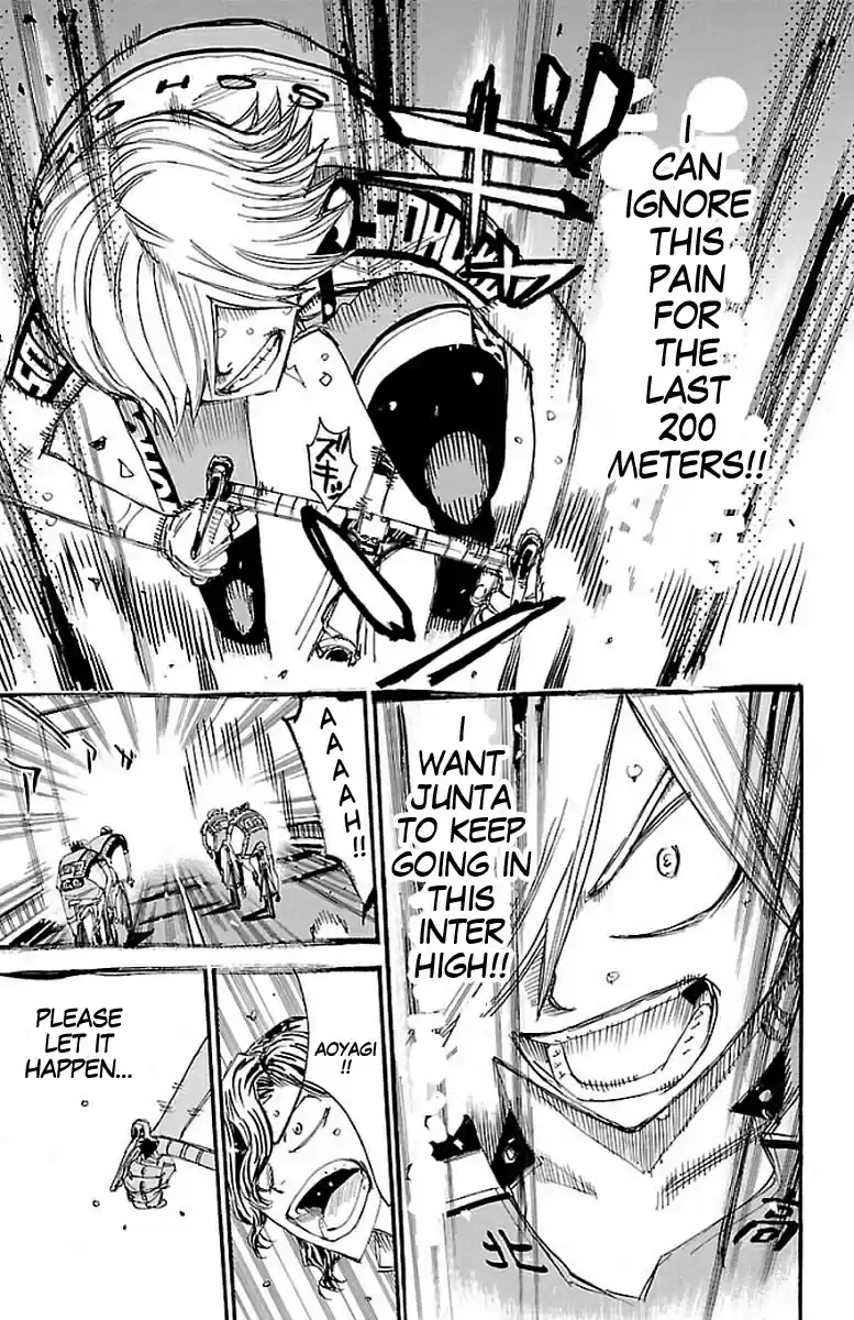 Yowamushi Pedal Vol.52 Chapter 446: Aoyagi's Last Wish