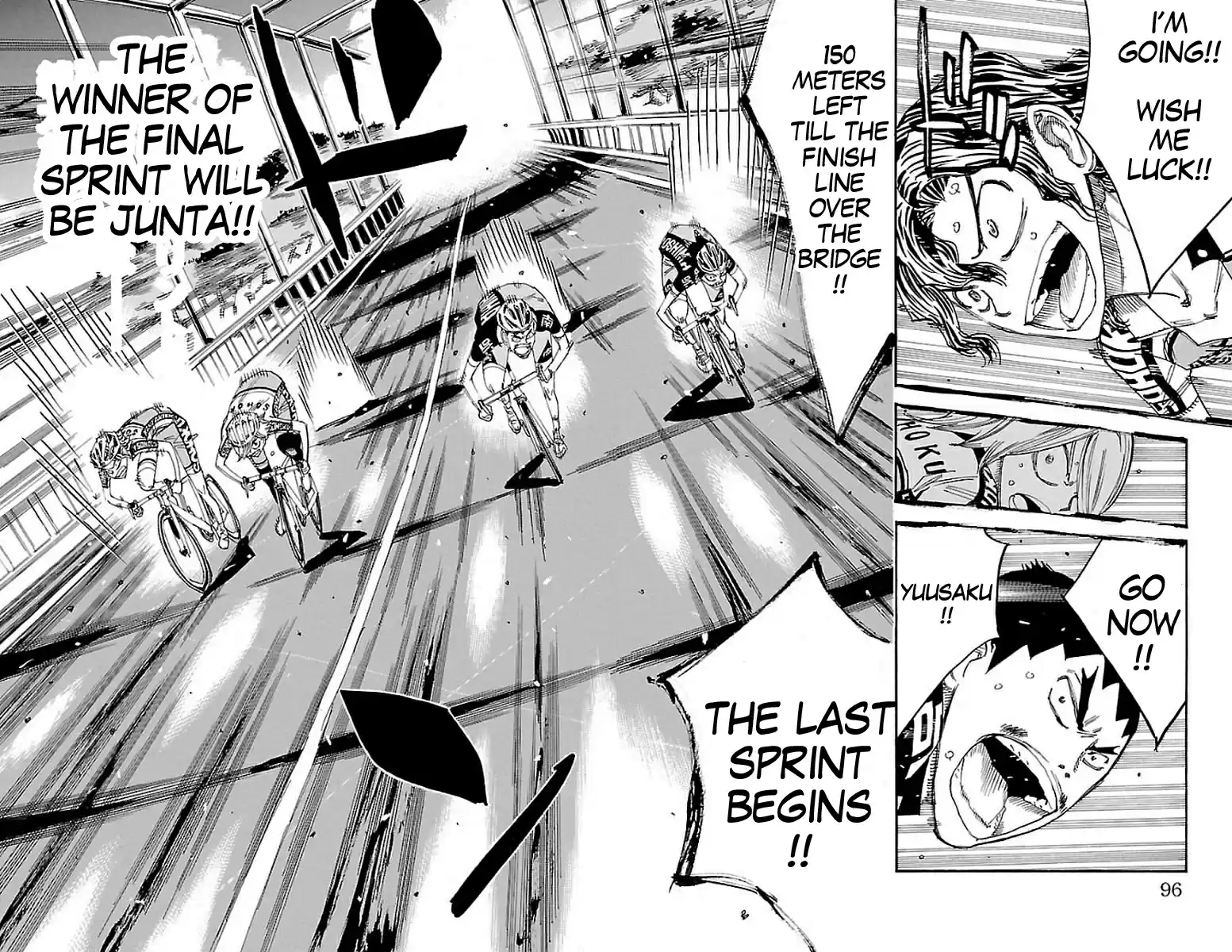 Yowamushi Pedal Vol.52 Chapter 446: Aoyagi's Last Wish