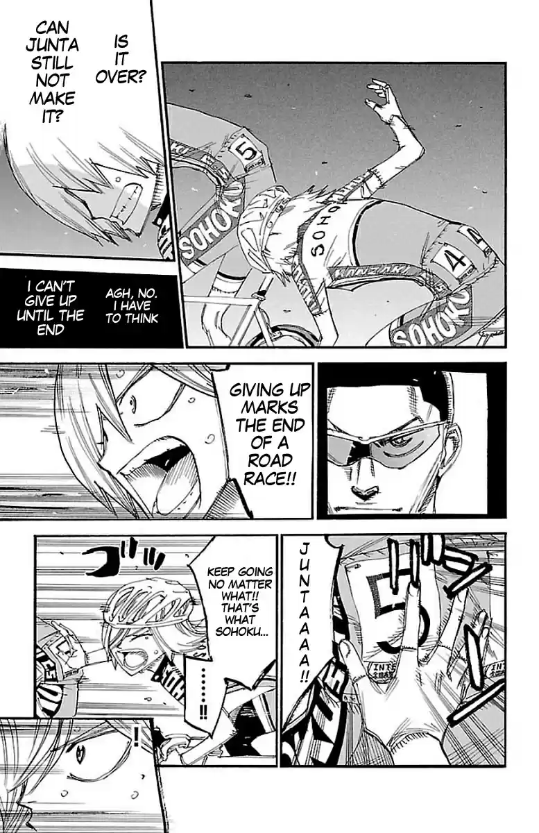 Yowamushi Pedal Vol.52 Chapter 446: Aoyagi's Last Wish