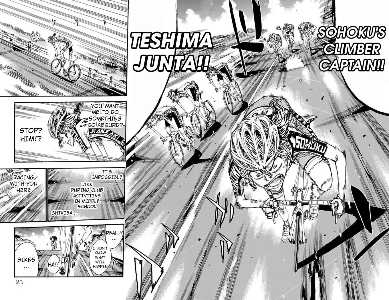 Yowamushi Pedal Vol.55 Chapter 468