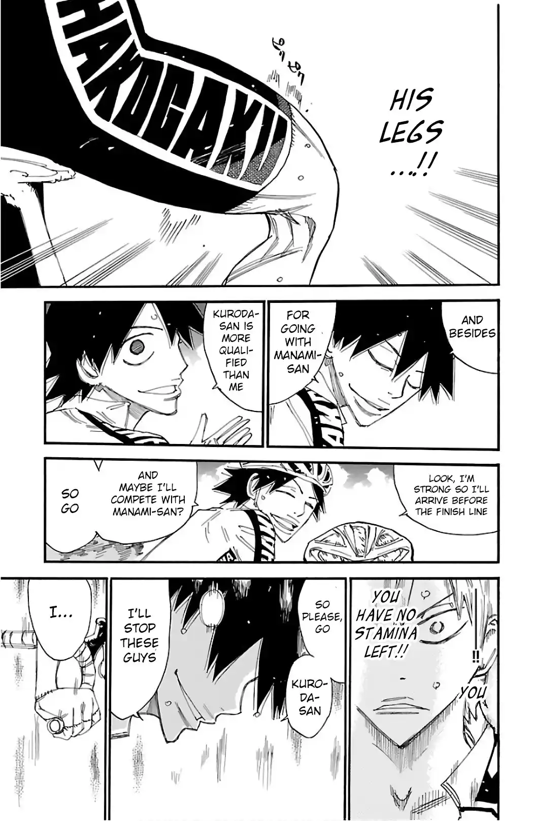 Yowamushi Pedal Vol.57 Chapter 486