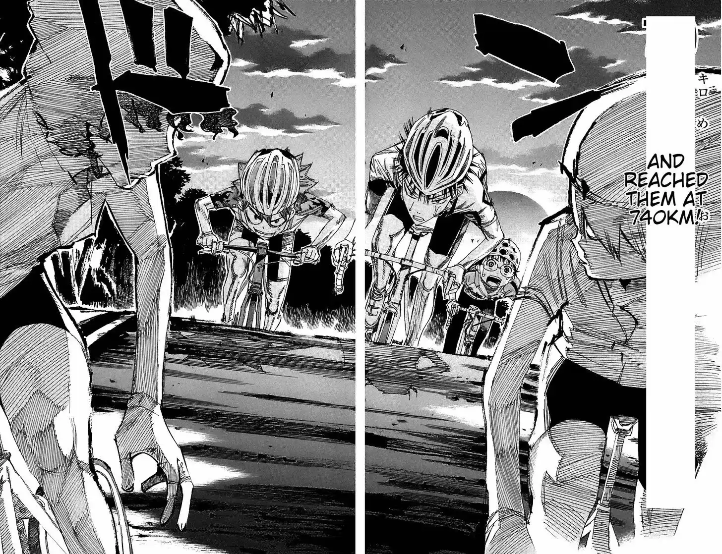 Yowamushi Pedal Vol.6 Chapter 49 : 740Km