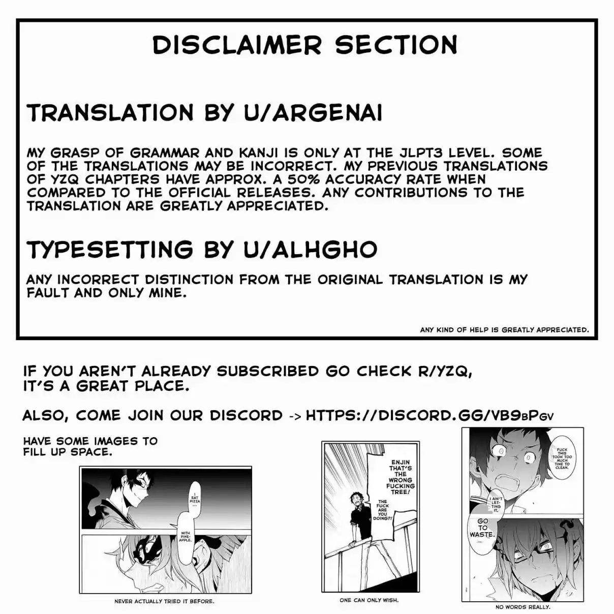 Yozakura Quartet Vol. 23 Ch. 133 Calling God (Part 3)