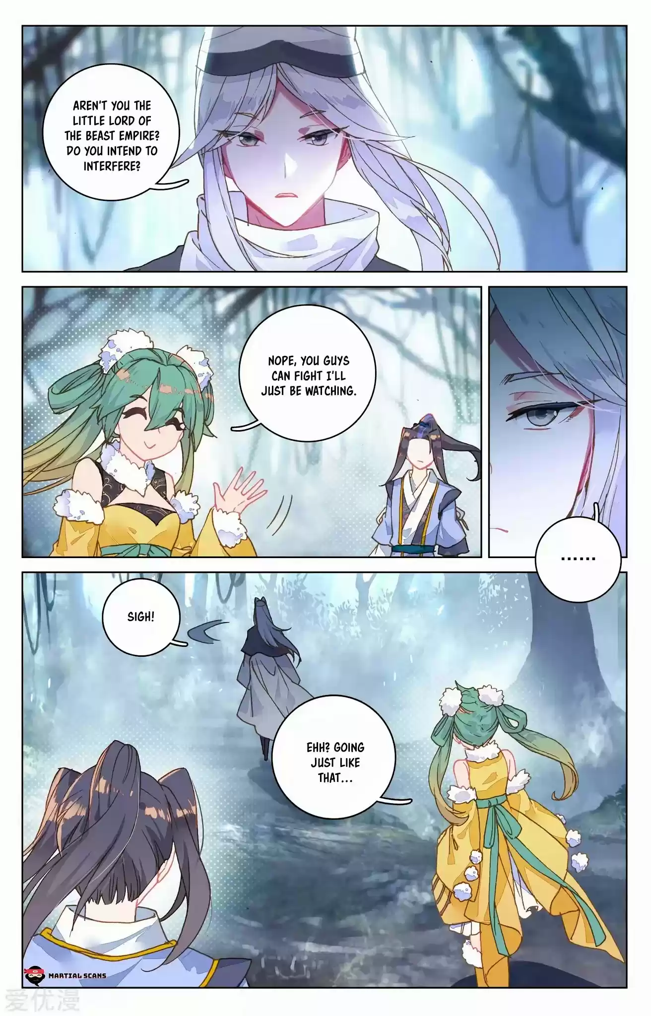 Yuan Zun Chapter 102.5: Luluo Seeks The Golden Pool