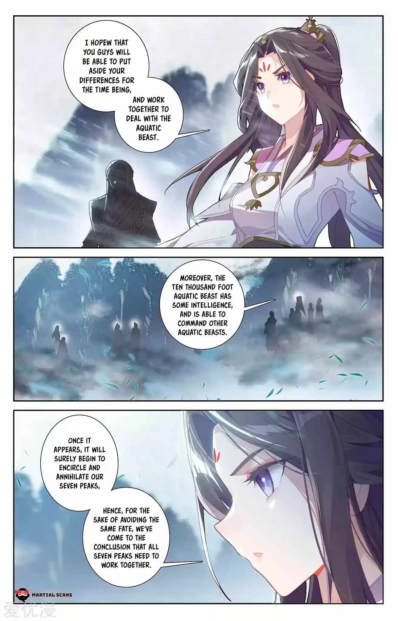 Yuan Zun Chapter 274: Cooperation Of The Seven Peaks