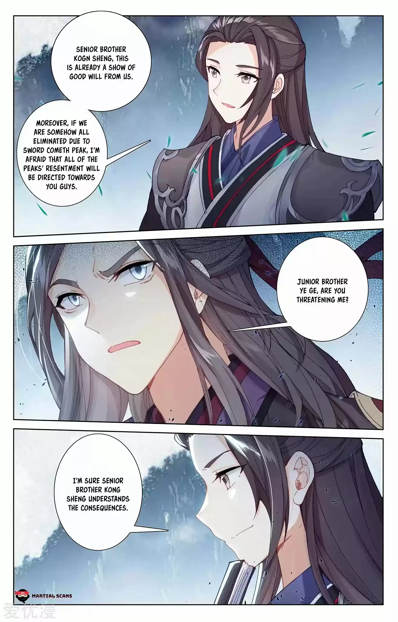 Yuan Zun Chapter 274: Cooperation Of The Seven Peaks