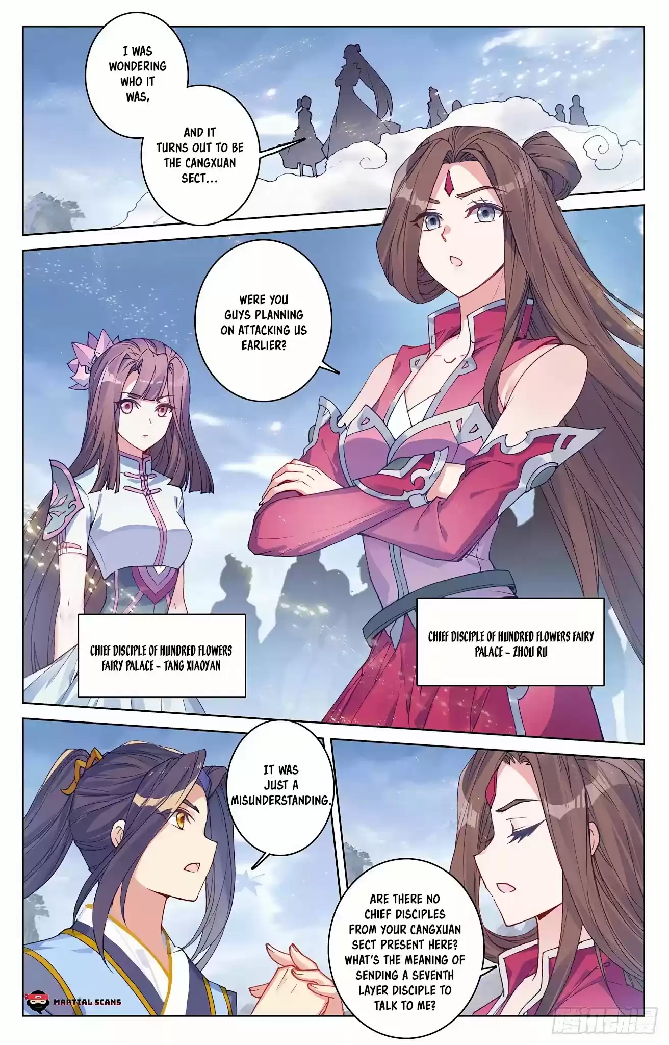 Yuan Zun Chapter 288.5: Gathering Of Three Factions