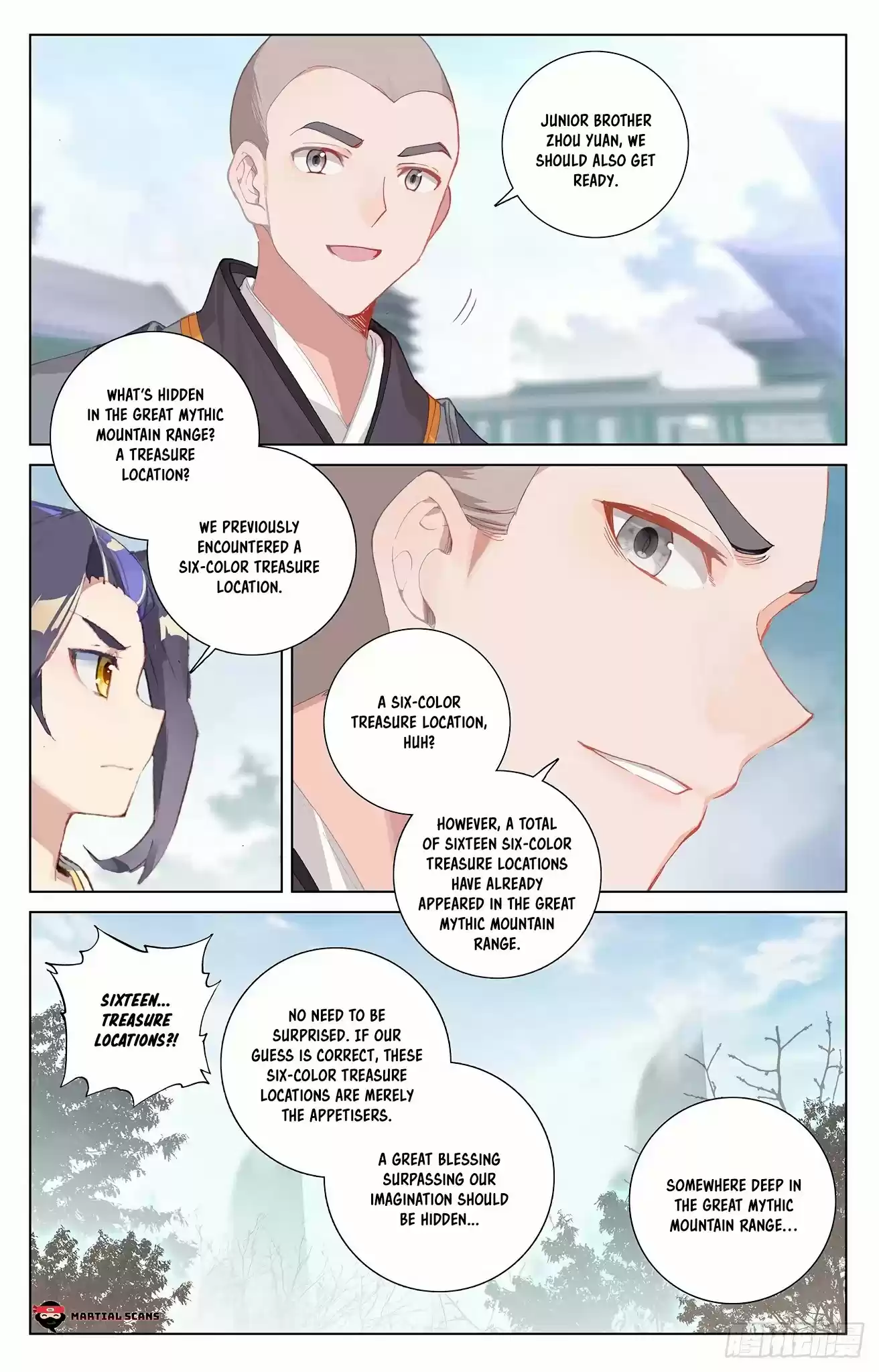 Yuan Zun Chapter 300.5: Blessing Of The Great Mythic Mountain Range