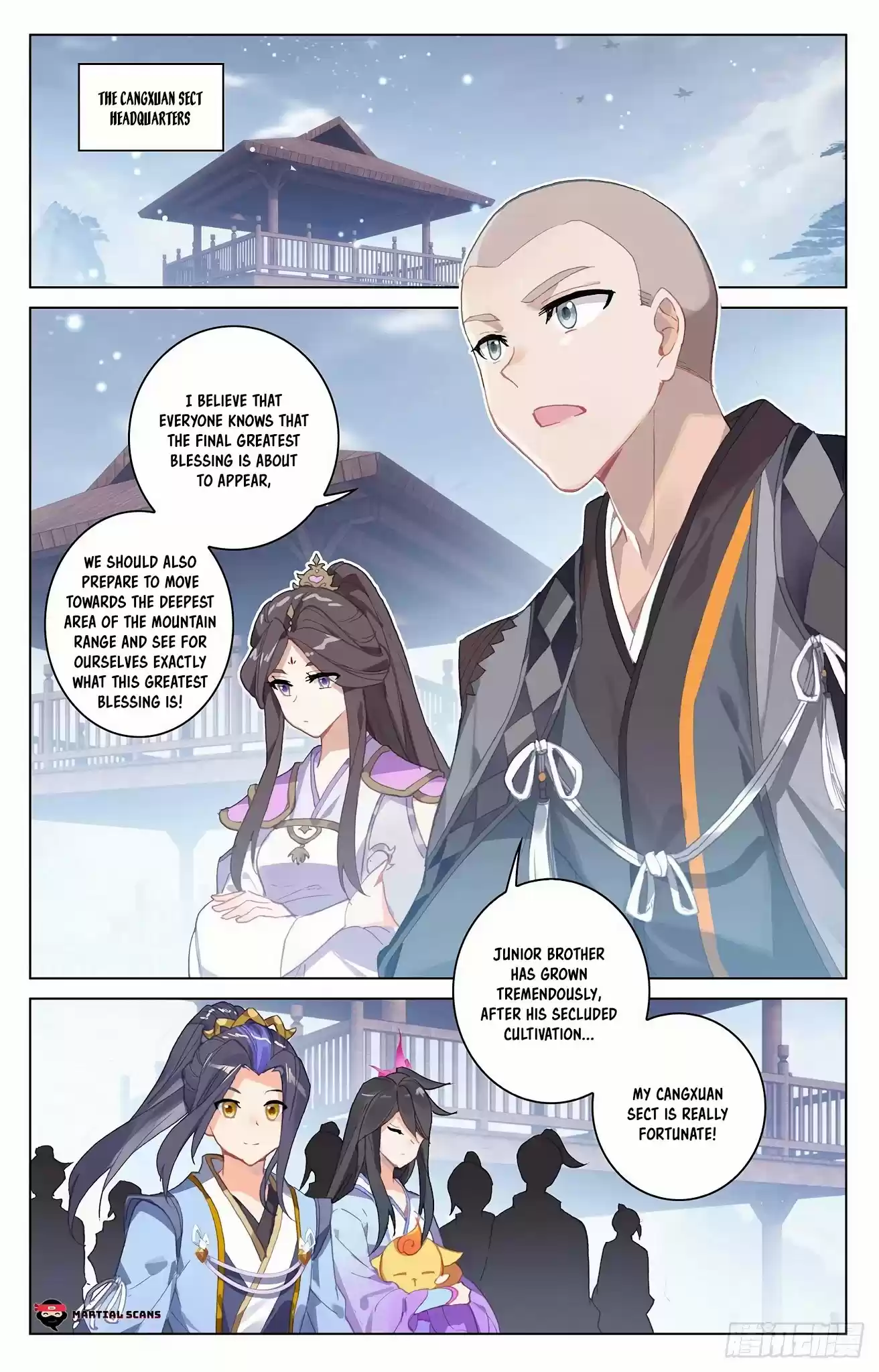 Yuan Zun Chapter 310.5: Blessing Appears