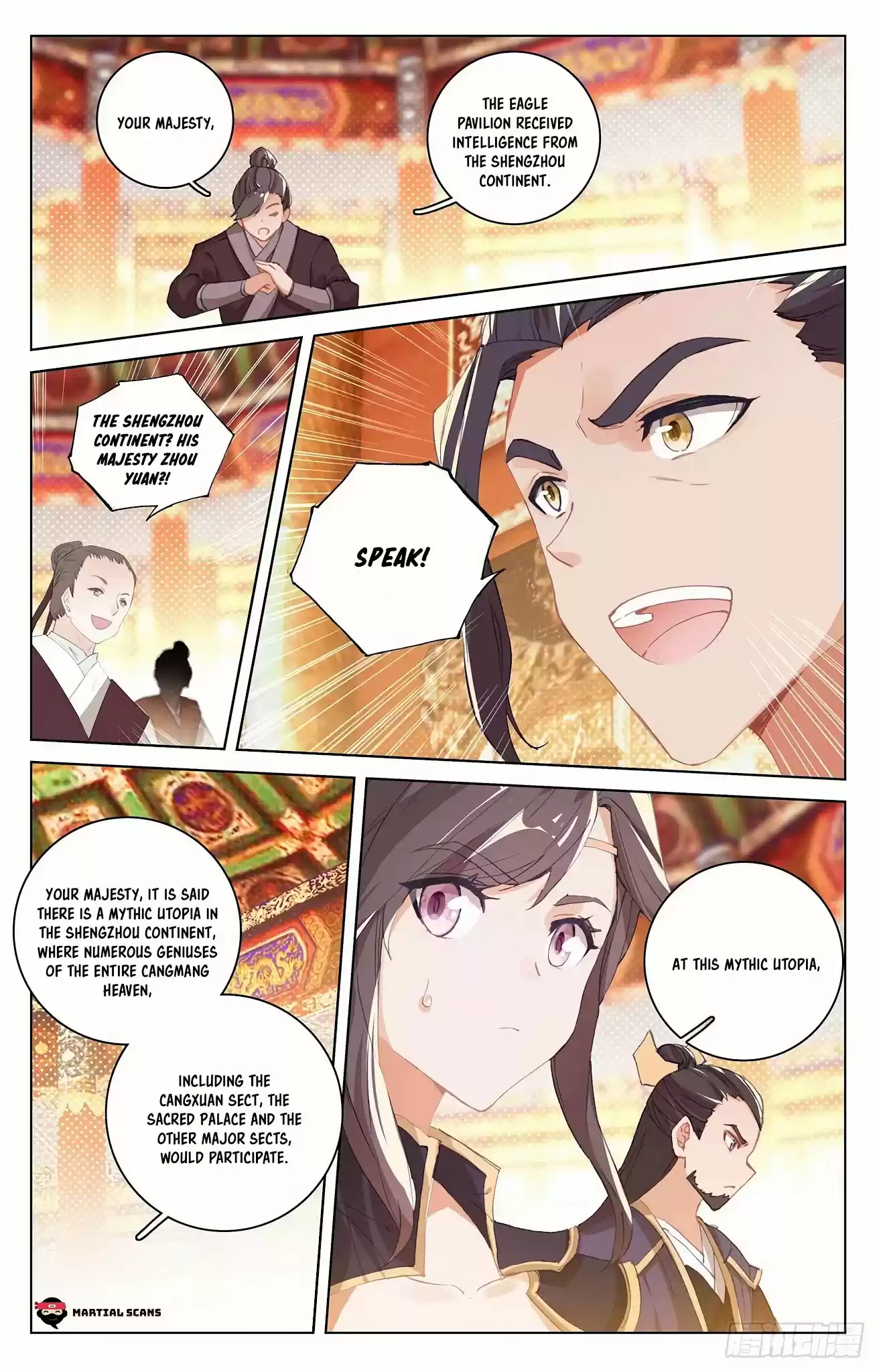Yuan Zun Chapter 320: Change In The First Position