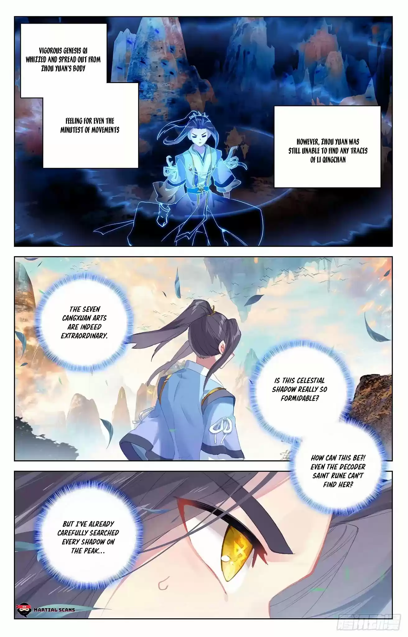 Yuan Zun Chapter 322.5: Celestial Shadow And Sword Orb