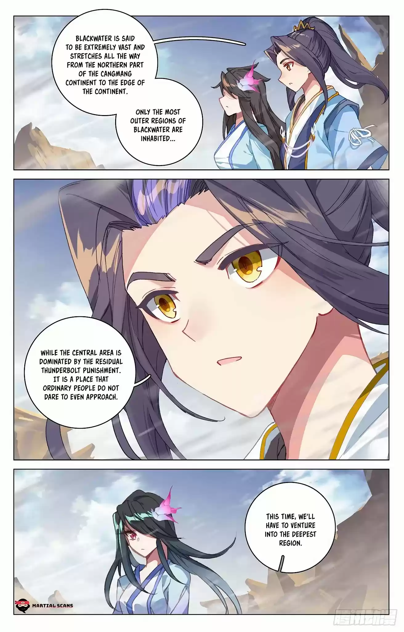 Yuan Zun Chapter 341: Exploring Blackwater