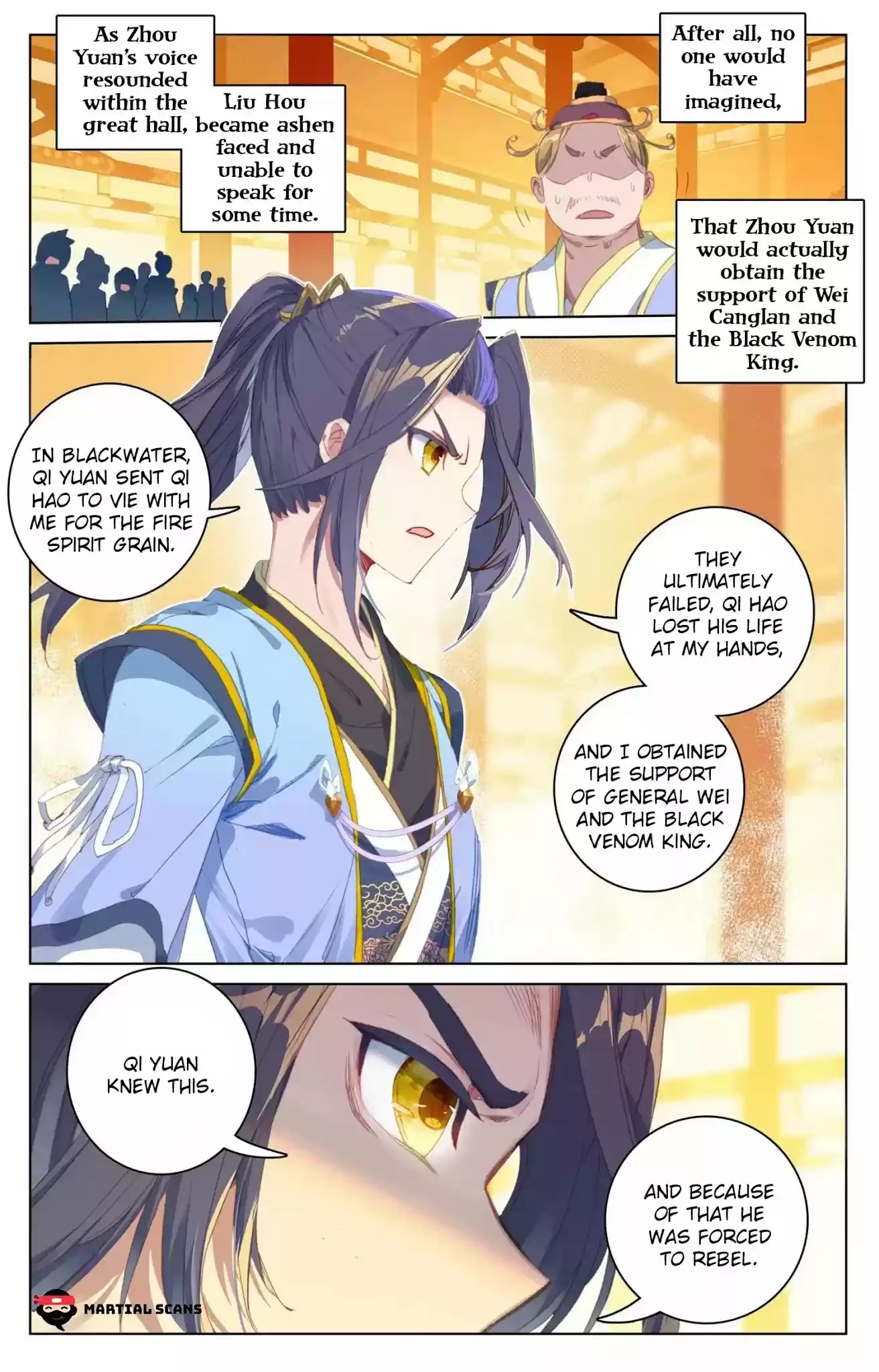 Yuan Zun Chapter 67.5: Declaration Of War