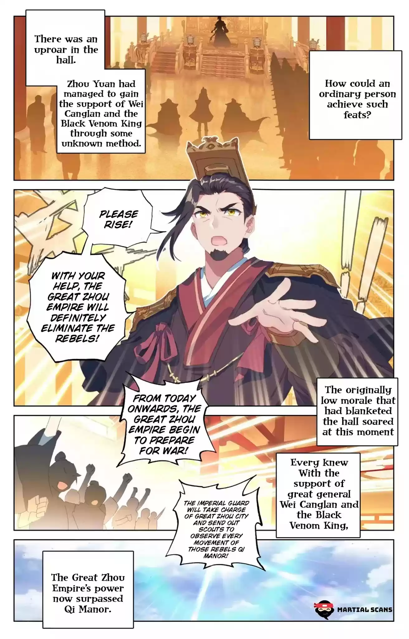 Yuan Zun Chapter 67.5: Declaration Of War