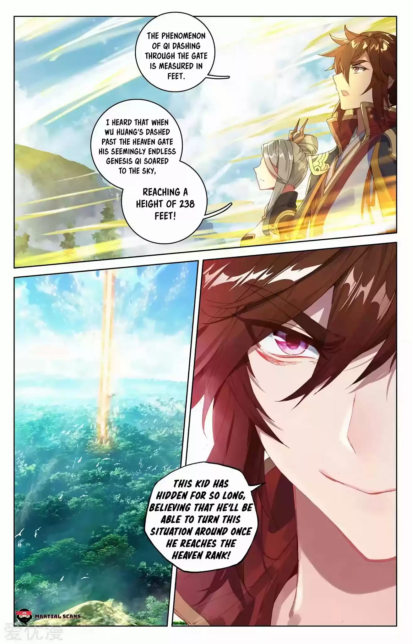 Yuan Zun Chapter 96.5: Qi Dashing Out Of The Heaven Gate