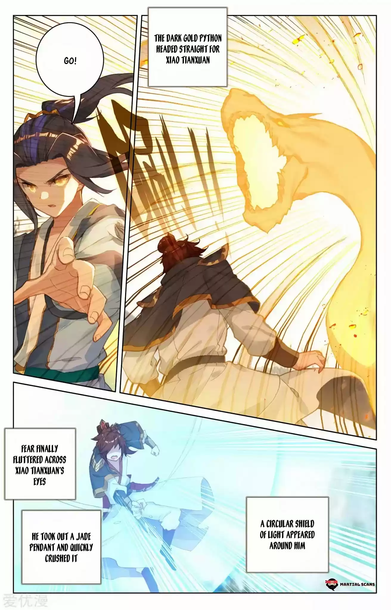 Yuan Zun Chapter 98.5: Python Swallows Devil Halo