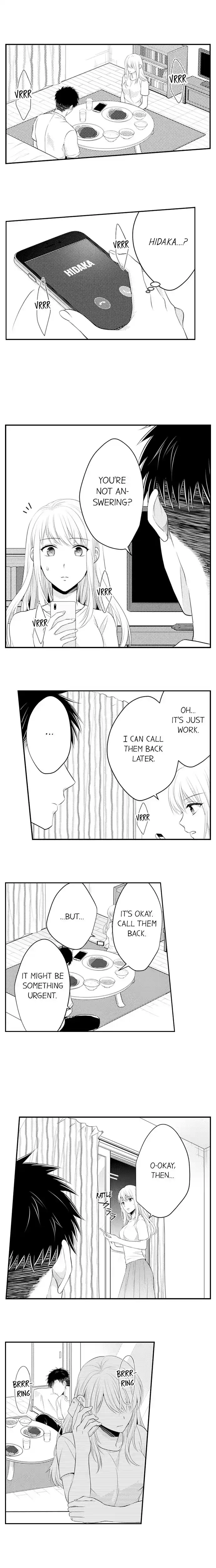 Yubisaki Kara Honki No Netsujou Chapter 58