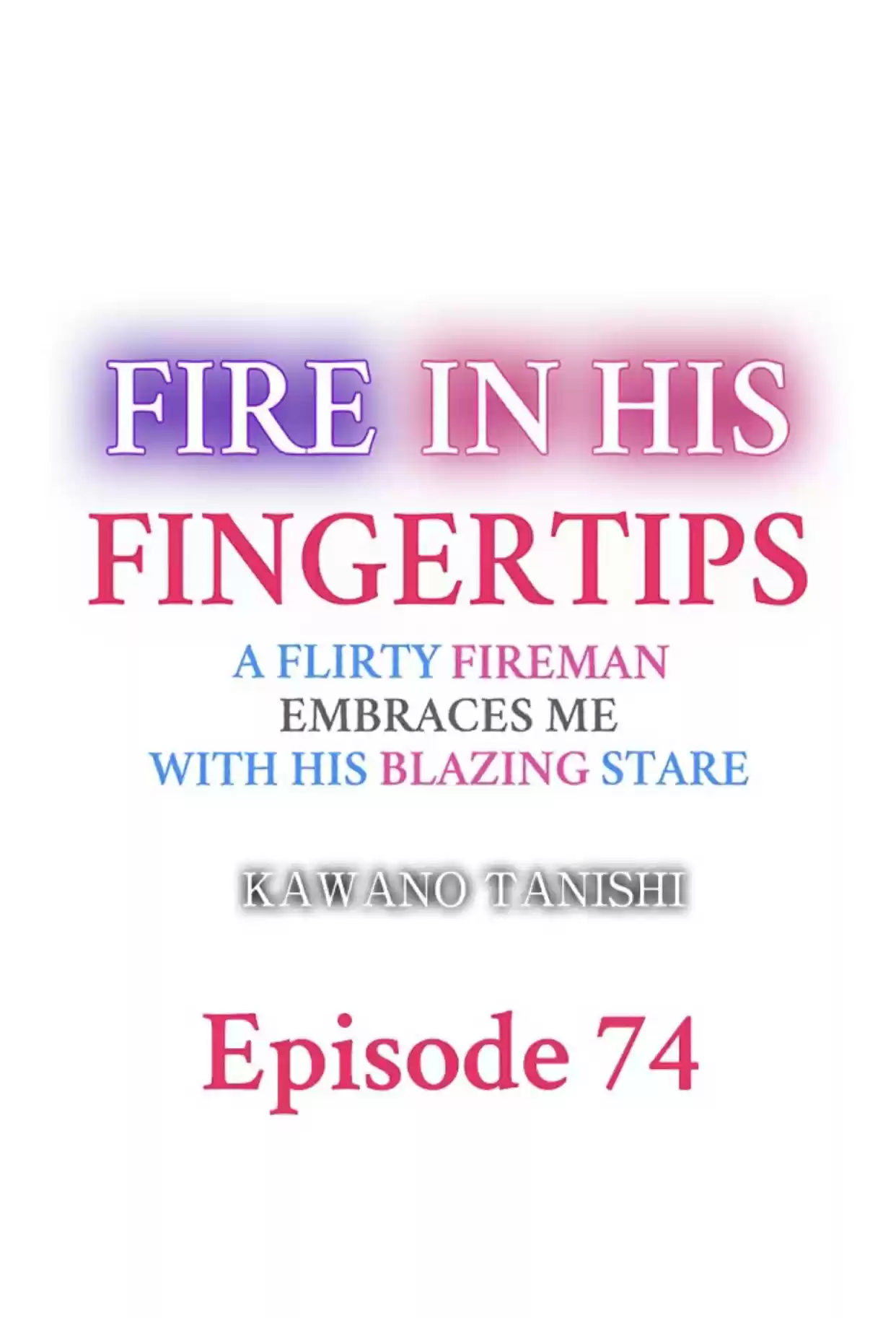 Yubisaki Kara Honki No Netsujou Chapter 74