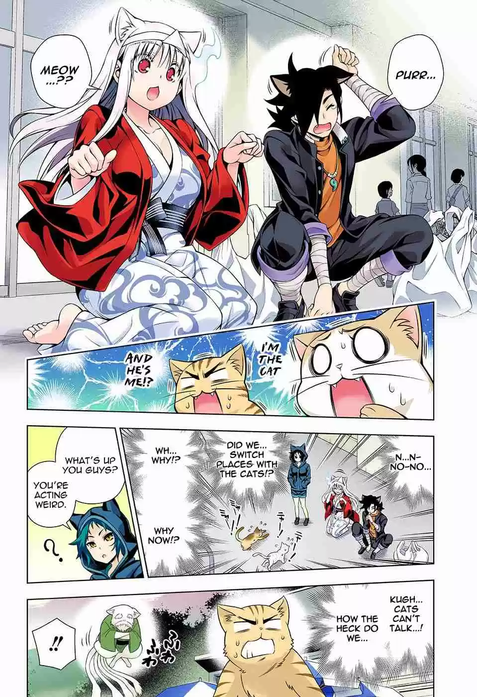 Yuragi sou no Yuuna san Digital Colored Comics Vol. 10 Ch. 81 Meow Meow Paradise