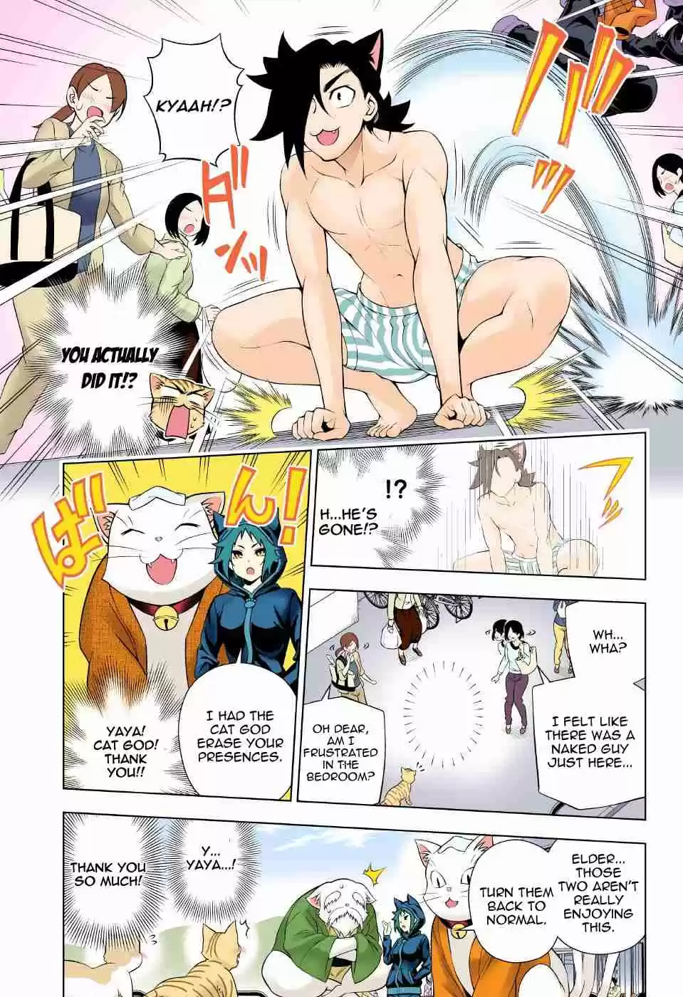 Yuragi sou no Yuuna san Digital Colored Comics Vol. 10 Ch. 81 Meow Meow Paradise