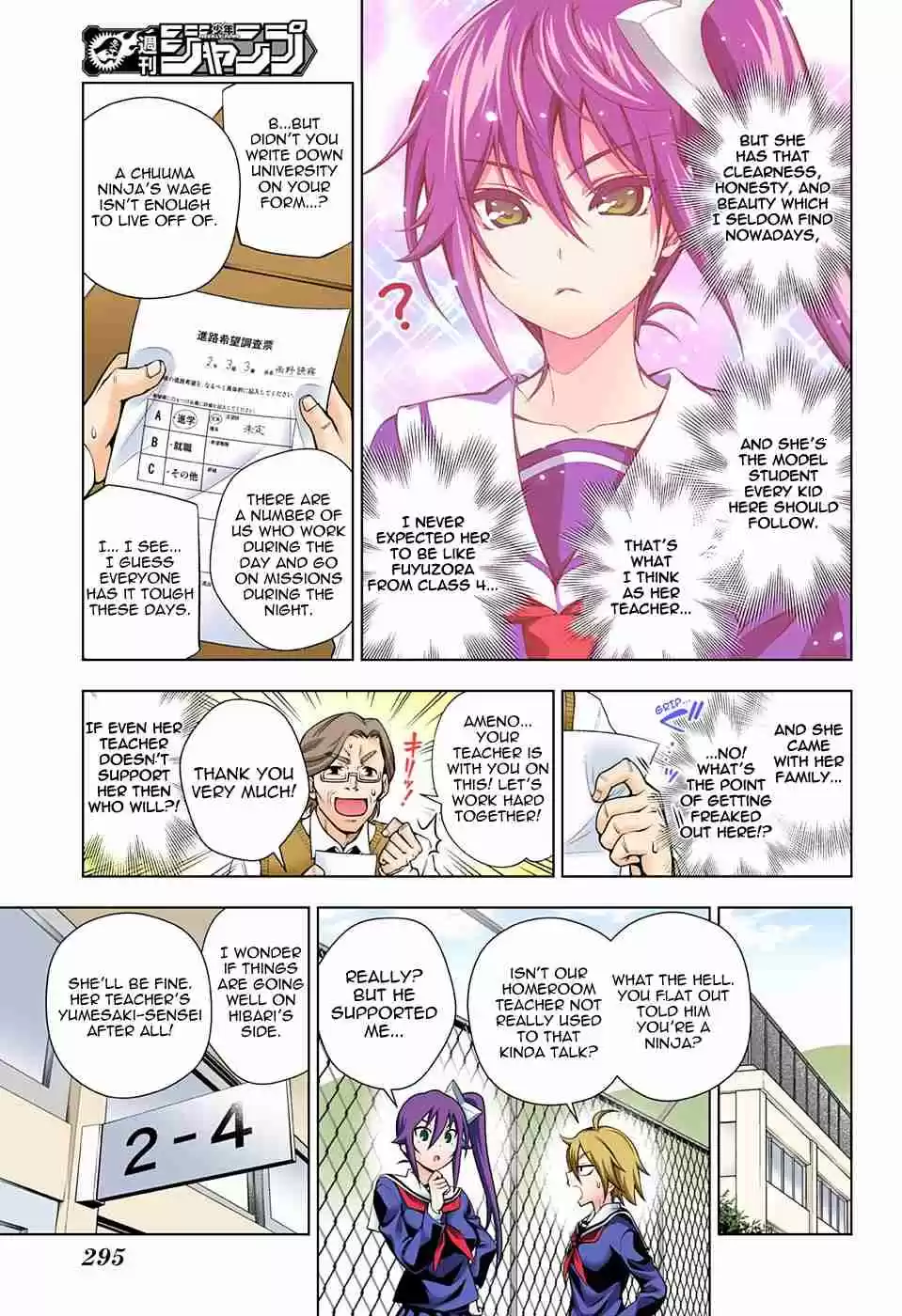 Yuragi sou no Yuuna san Digital Colored Comics Vol. 10 Ch. 82 Each One's Career Counseling