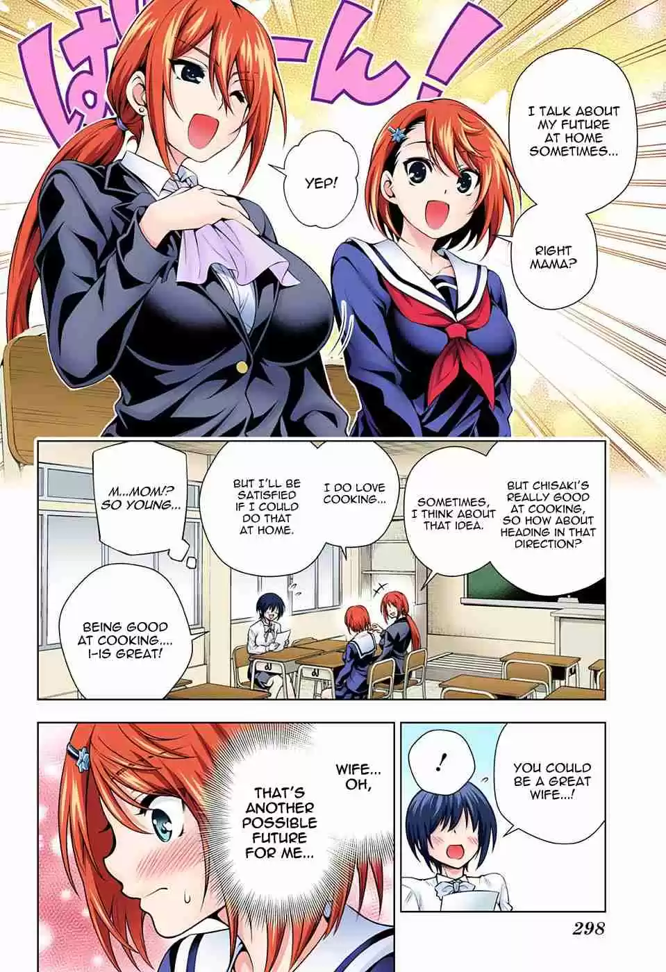 Yuragi sou no Yuuna san Digital Colored Comics Vol. 10 Ch. 82 Each One's Career Counseling