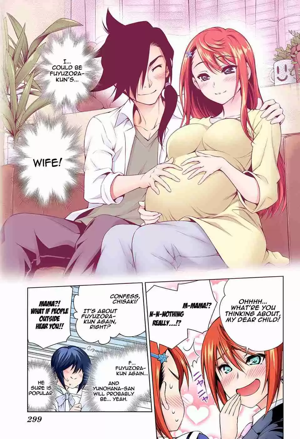 Yuragi sou no Yuuna san Digital Colored Comics Vol. 10 Ch. 82 Each One's Career Counseling