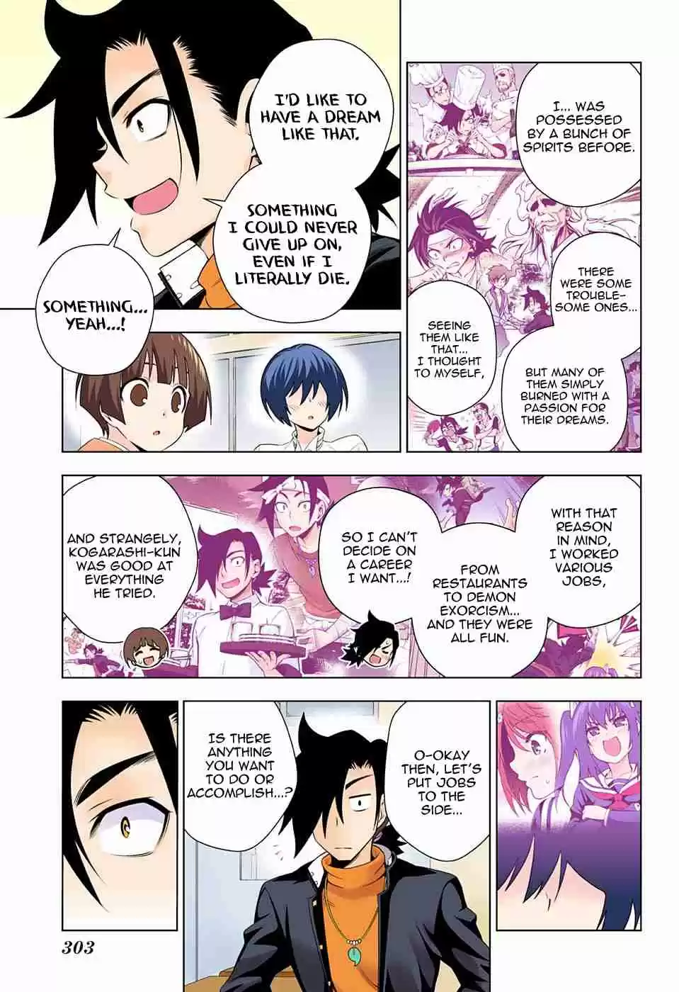 Yuragi sou no Yuuna san Digital Colored Comics Vol. 10 Ch. 82 Each One's Career Counseling