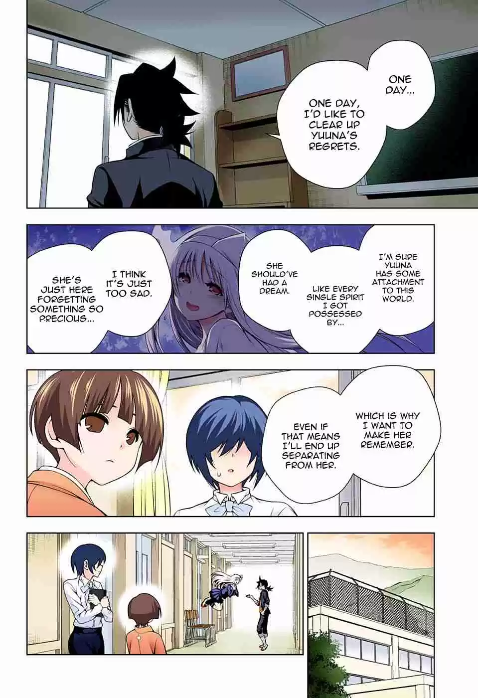 Yuragi sou no Yuuna san Digital Colored Comics Vol. 10 Ch. 82 Each One's Career Counseling