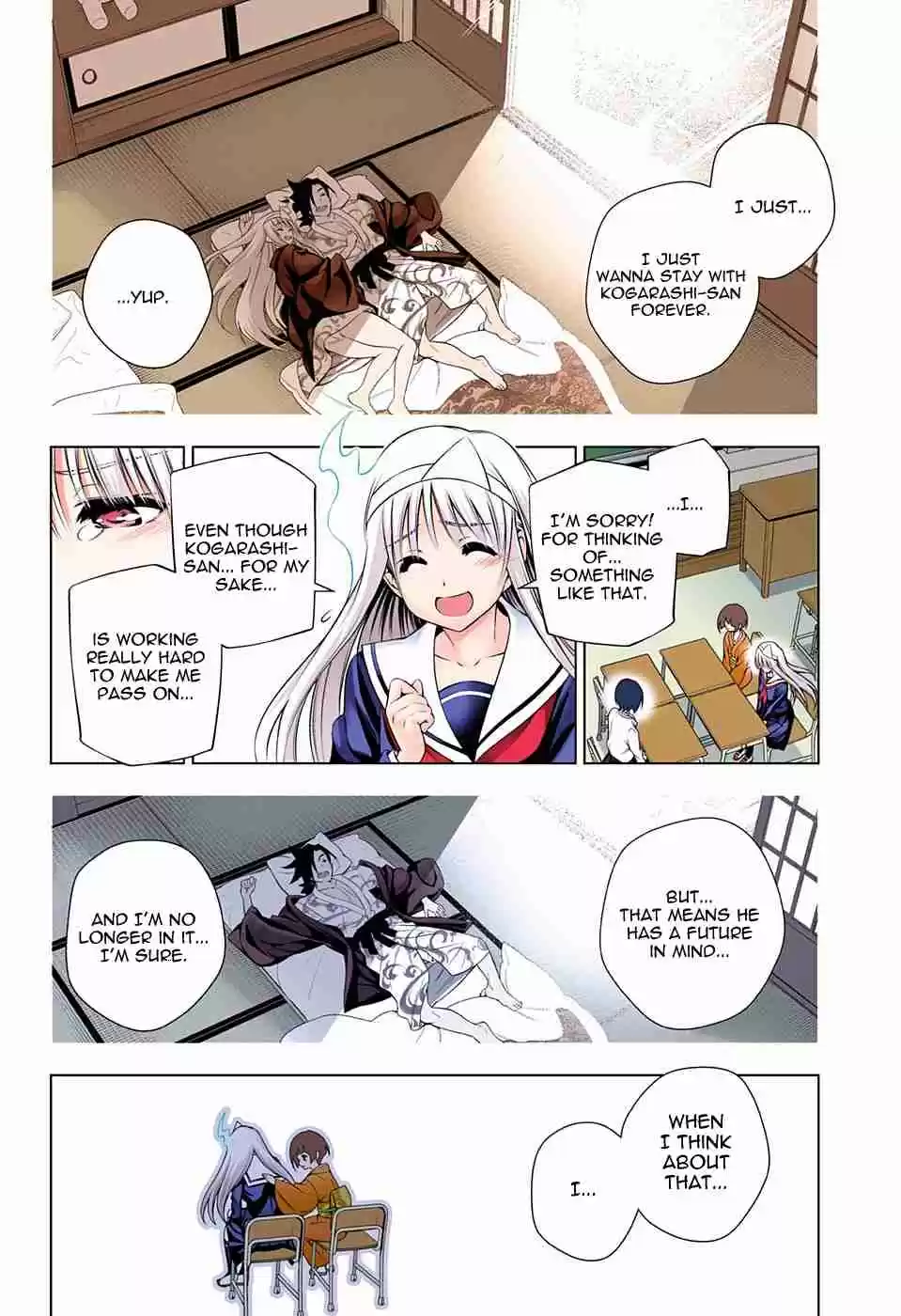 Yuragi sou no Yuuna san Digital Colored Comics Vol. 10 Ch. 82 Each One's Career Counseling