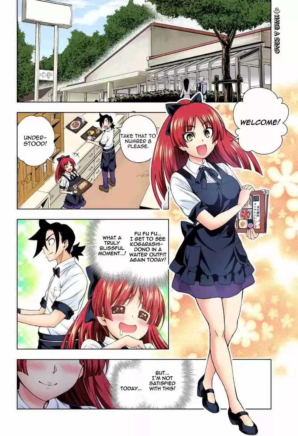 Yuragi sou no Yuuna san Digital Colored Comics Vol. 10 Ch. 83 Confrontation! Karura sama and Oboro san.