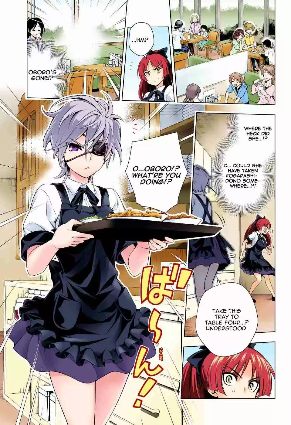 Yuragi sou no Yuuna san Digital Colored Comics Vol. 10 Ch. 83 Confrontation! Karura sama and Oboro san.