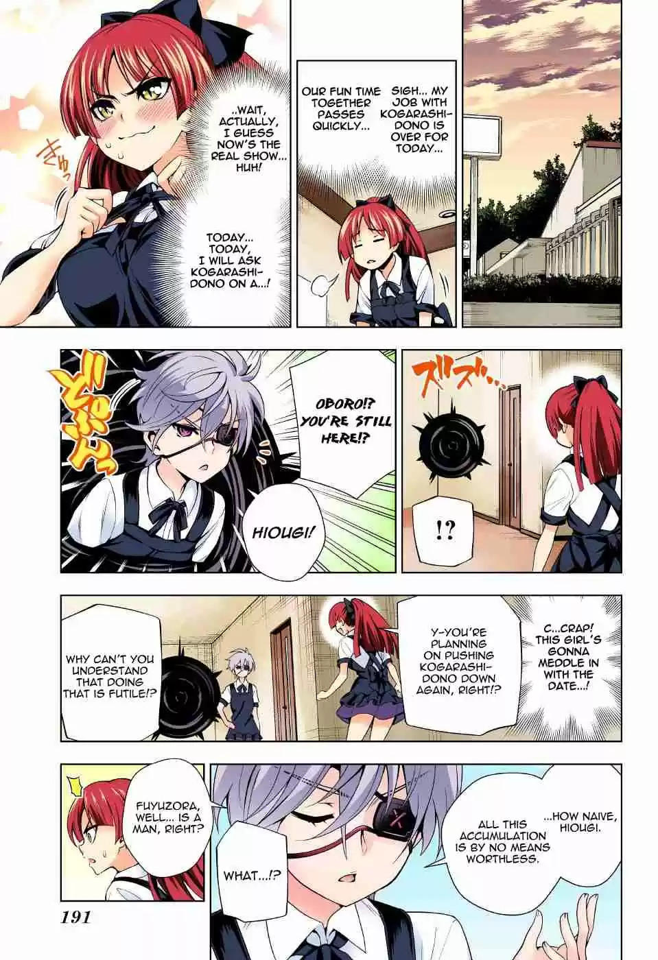 Yuragi sou no Yuuna san Digital Colored Comics Vol. 10 Ch. 83 Confrontation! Karura sama and Oboro san.