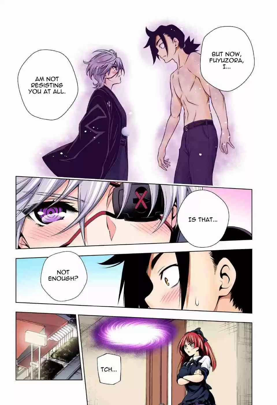 Yuragi sou no Yuuna san Digital Colored Comics Vol. 10 Ch. 83 Confrontation! Karura sama and Oboro san.