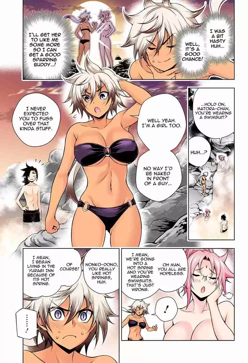 Yuragi sou no Yuuna san Digital Colored Comics Vol. 10 Ch. 86 Matora san's Extremely Hard Struggle