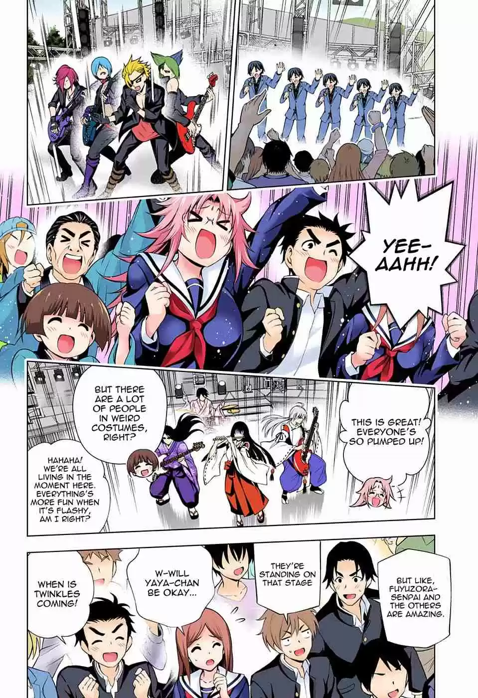 Yuragi sou no Yuuna san Digital Colored Comics Vol. 10 Ch. 88