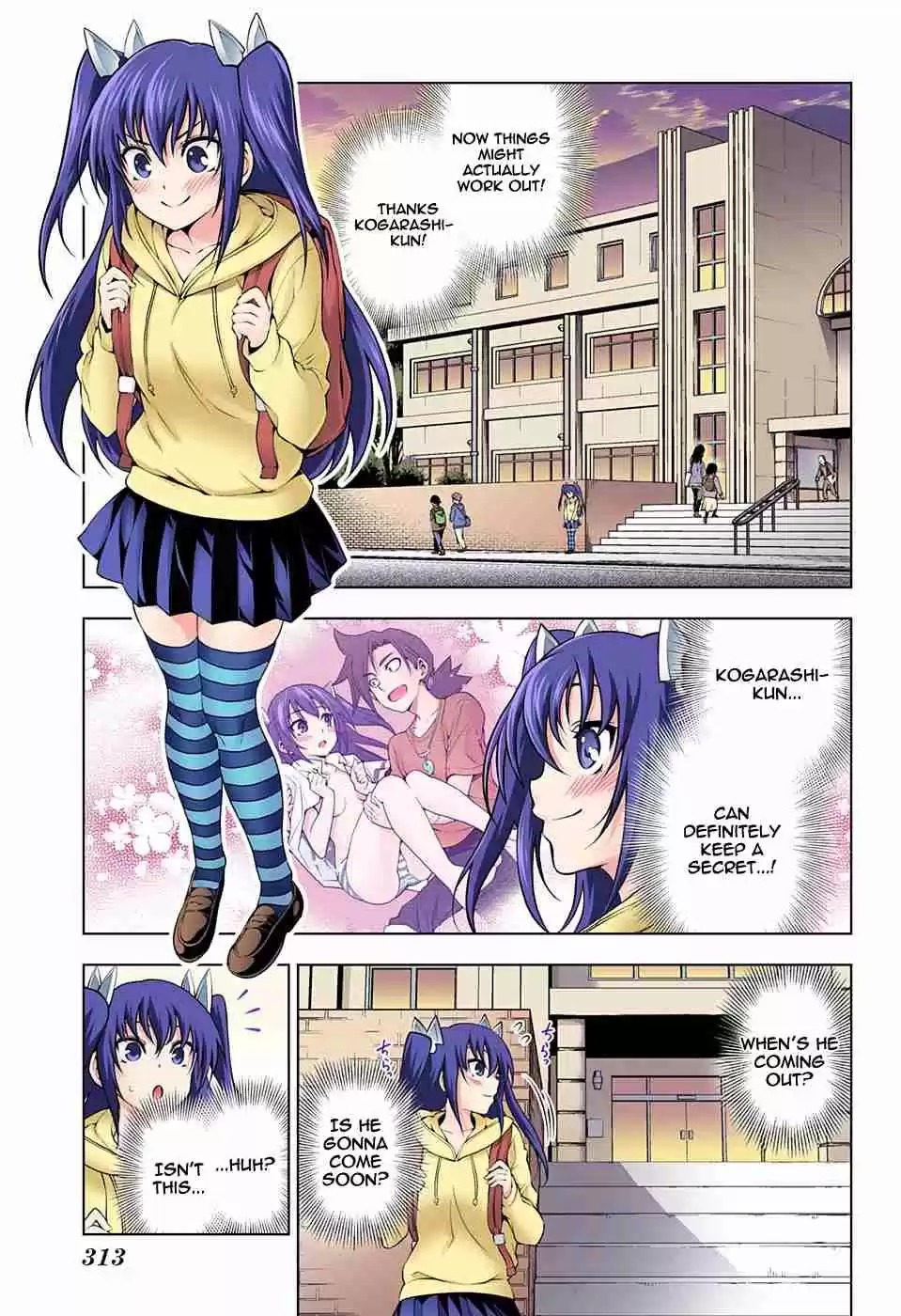 Yuragi sou no Yuuna san Digital Colored Comics Vol. 11 Ch. 90 Let's Study, Hibari chan