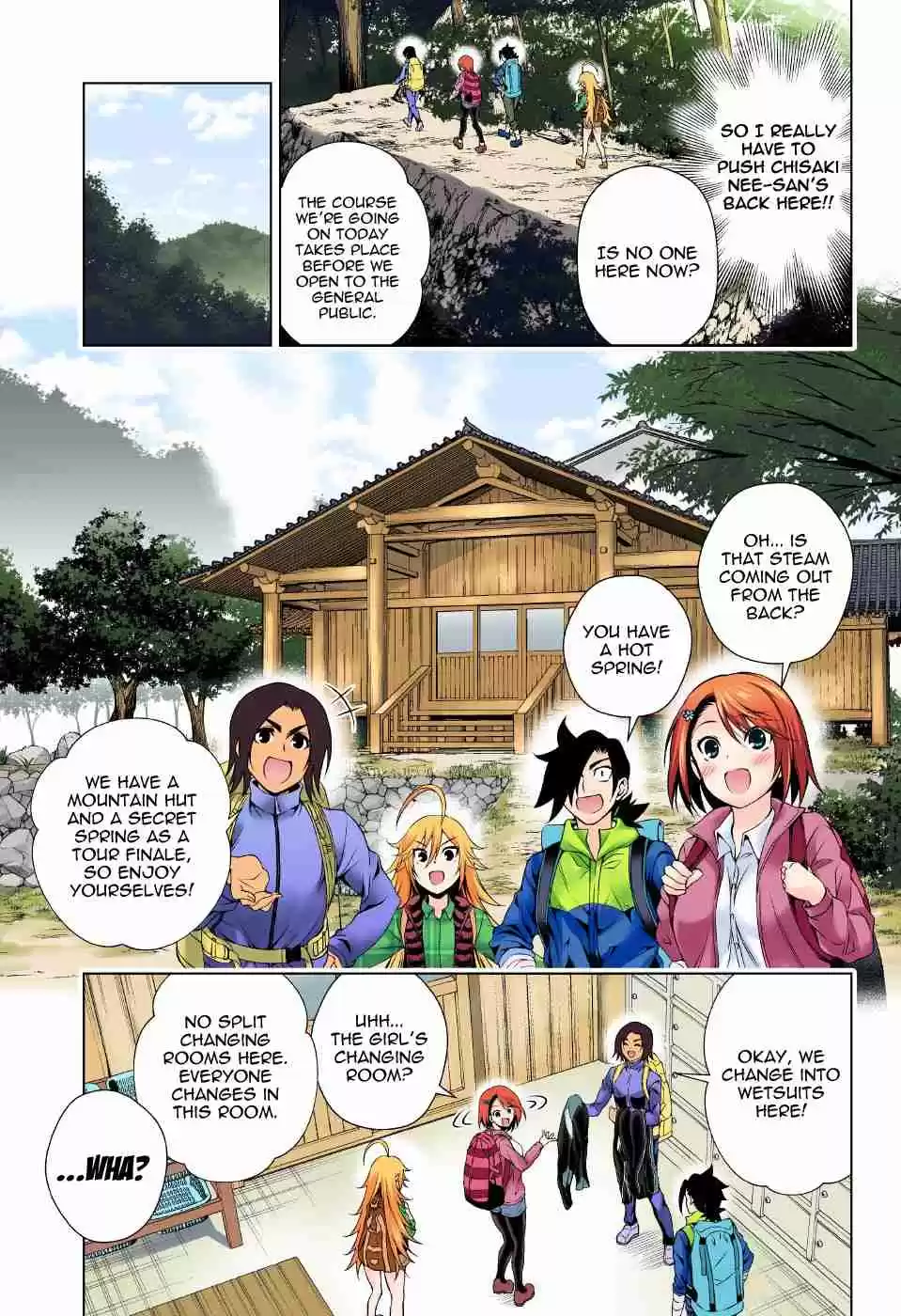 Yuragi sou no Yuuna san Digital Colored Comics Vol. 11 Ch. 91 Activity!! Shion chan, Chisaki san