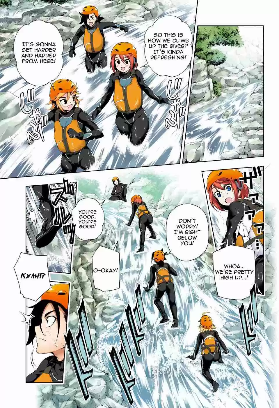 Yuragi sou no Yuuna san Digital Colored Comics Vol. 11 Ch. 91 Activity!! Shion chan, Chisaki san