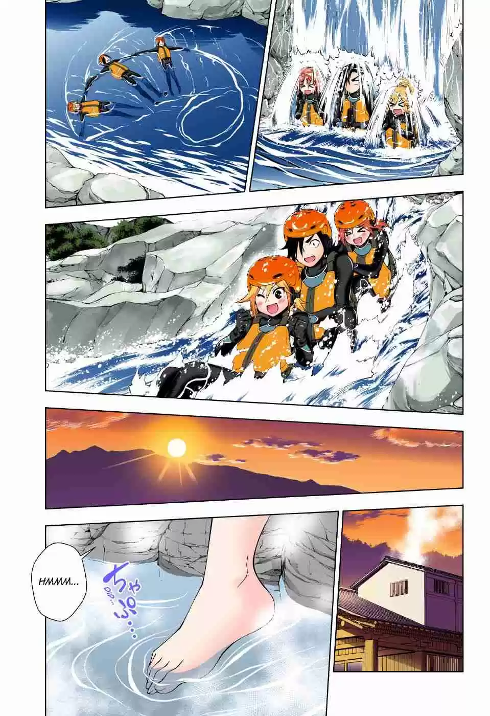 Yuragi sou no Yuuna san Digital Colored Comics Vol. 11 Ch. 91 Activity!! Shion chan, Chisaki san