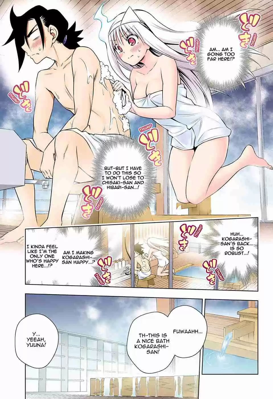 Yuragi sou no Yuuna san Digital Colored Comics Vol. 11 Ch. 92 A Heart Thumping Overnight Stay