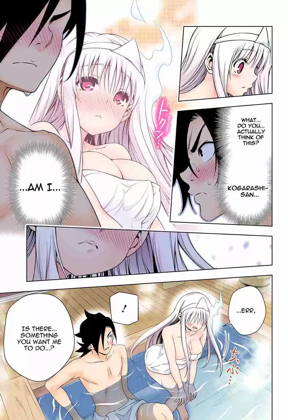 Yuragi sou no Yuuna san Digital Colored Comics Vol. 11 Ch. 92 A Heart Thumping Overnight Stay