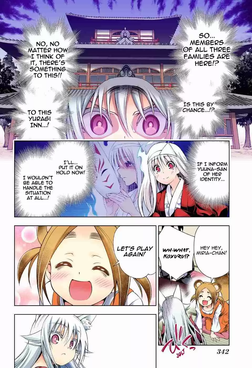 Yuragi sou no Yuuna san Digital Colored Comics Vol. 11 Ch. 93 Yuragi Inn's Miria san