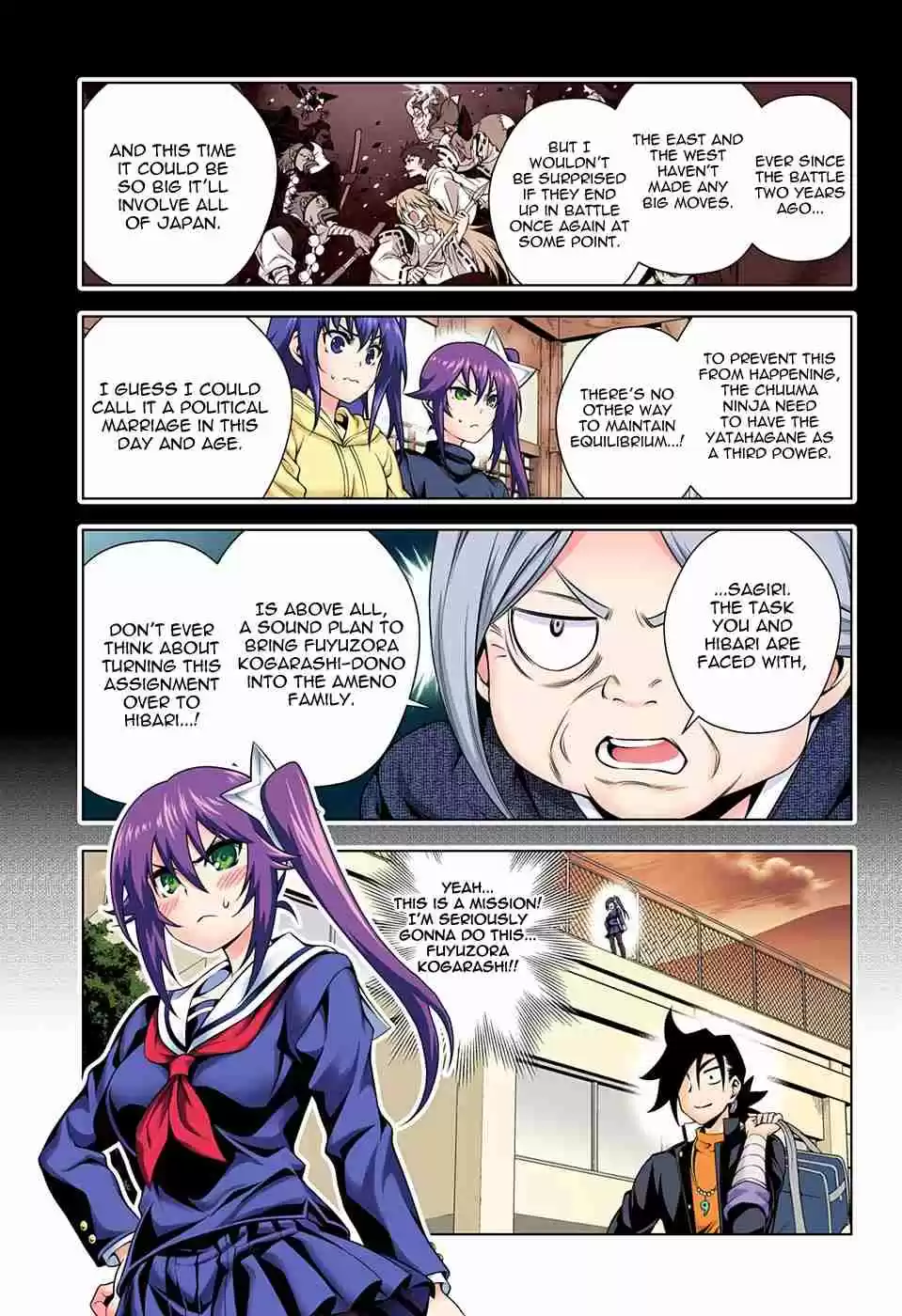 Yuragi sou no Yuuna san Digital Colored Comics Vol. 11 Ch. 94 Sagiri san and the Sweet Mission