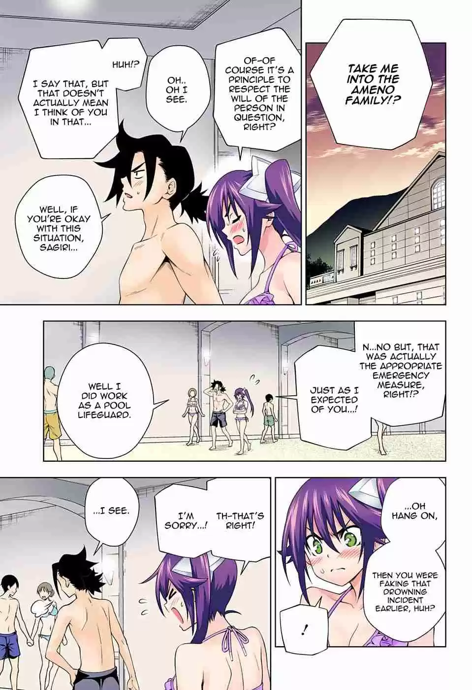 Yuragi sou no Yuuna san Digital Colored Comics Vol. 11 Ch. 94 Sagiri san and the Sweet Mission
