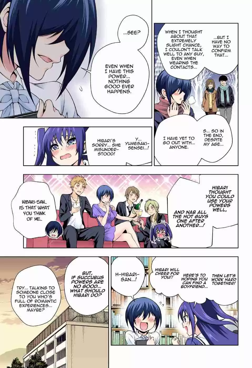 Yuragi sou no Yuuna san Digital Colored Comics Vol. 11 Ch. 95 Yumesaki sensei on the Attack