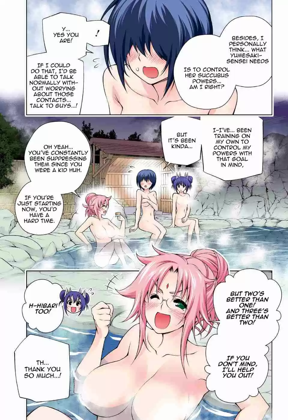 Yuragi sou no Yuuna san Digital Colored Comics Vol. 11 Ch. 95 Yumesaki sensei on the Attack
