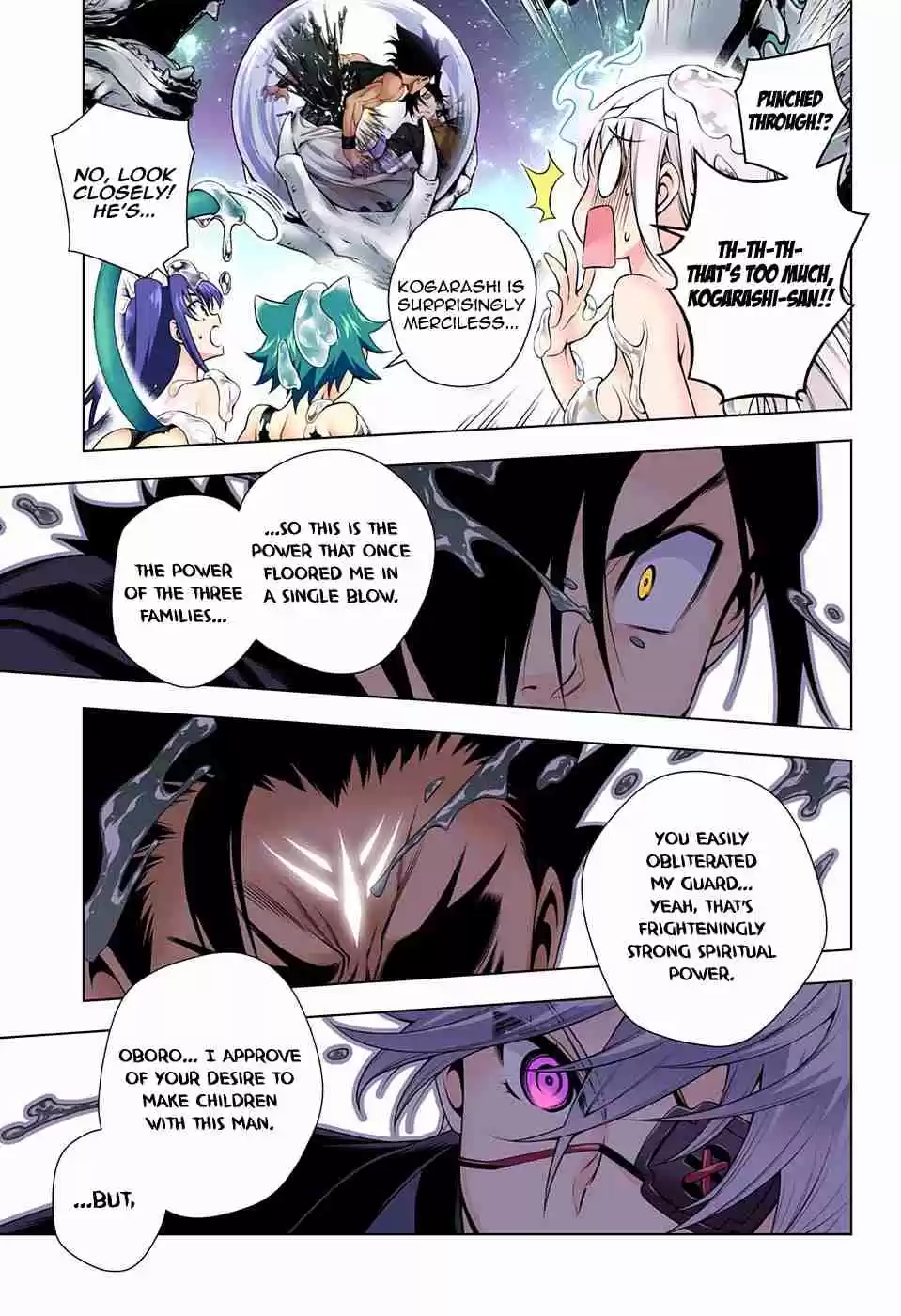 Yuragi sou no Yuuna san Digital Colored Comics Vol. 11 Ch. 96 Oboro san Gets Bewildered