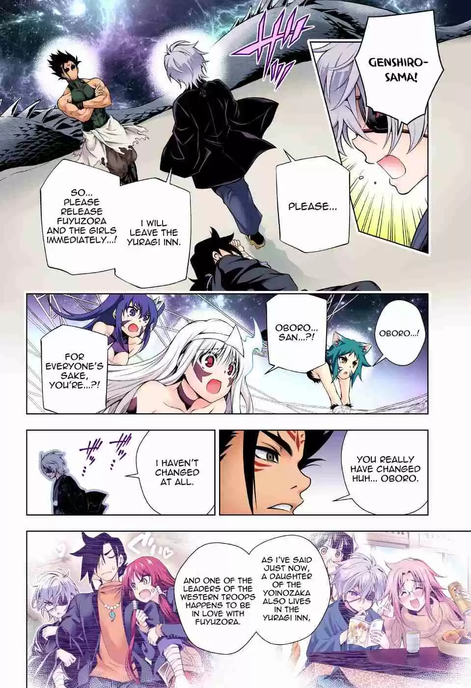 Yuragi sou no Yuuna san Digital Colored Comics Vol. 11 Ch. 97 Oboro san's Burdening Feelings.